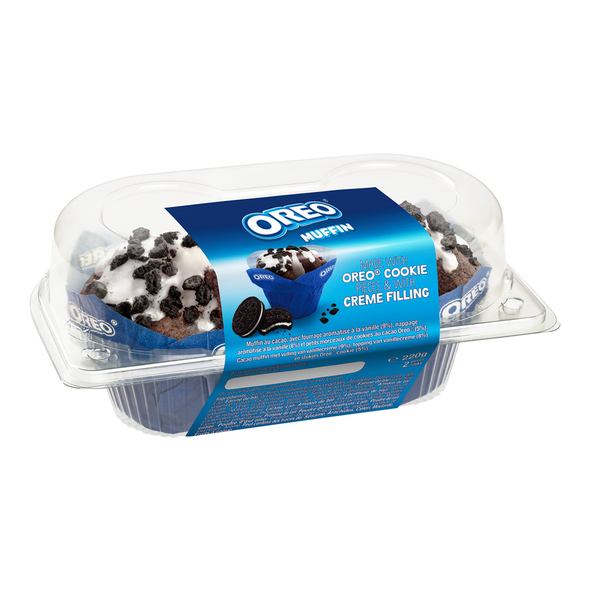 Muffin Oreo® fourré (emballage de 2 pièces)