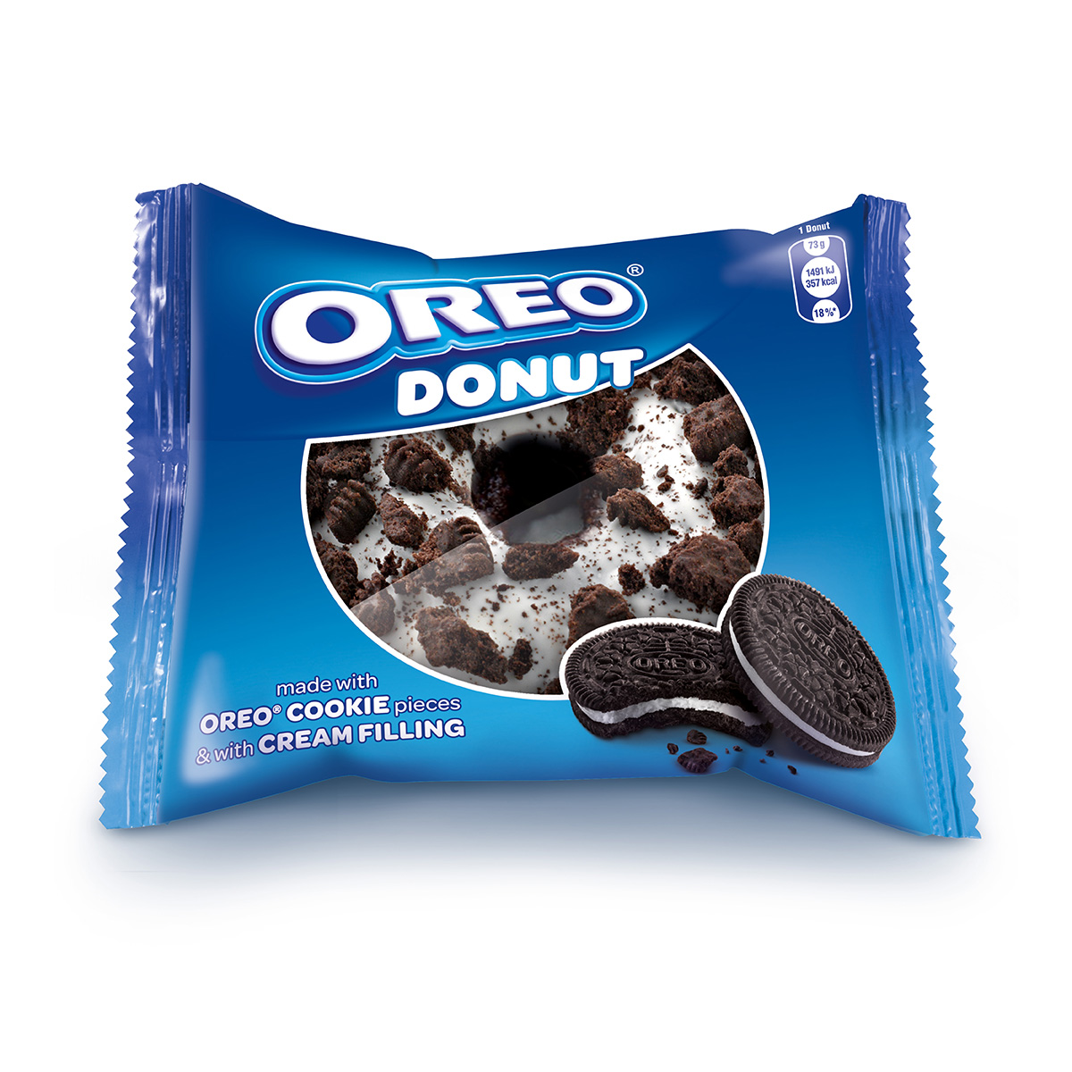 Donut Oreo® fourré (emballé individuellement)